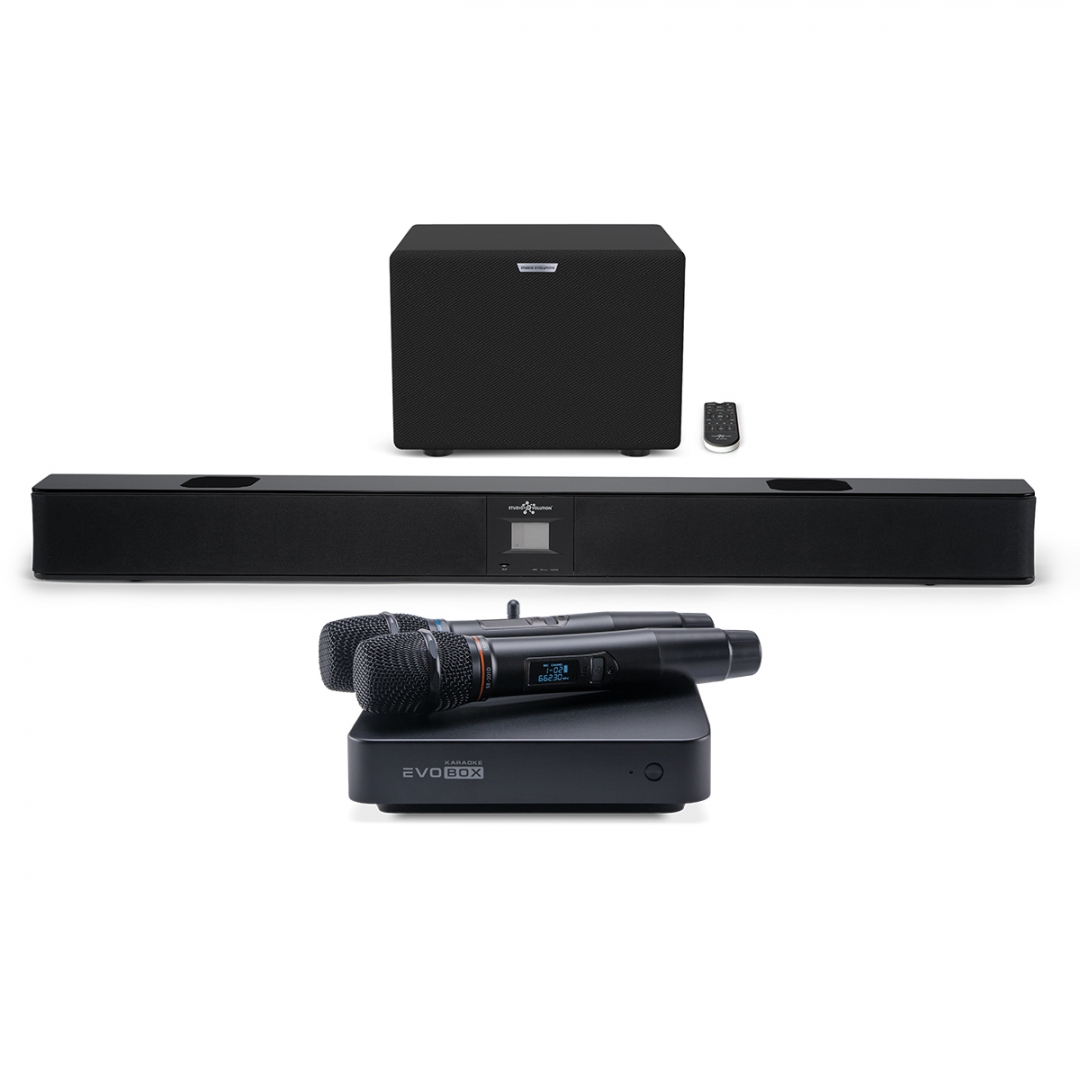 караоке-комплект EVOBOX Plus + EvoSound Bar (саундбар с караоке) в Гаврилов-Яме