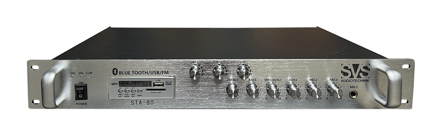 SVS Audiotechnik STA-80 Микшер-усилитель для систем Public Address в Гаврилов-Яме